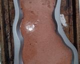 A picture of step 8 of Easter Bunny Chocolate Cake.