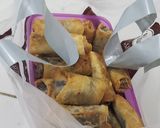 Foto langkah ke 4 dari resep Lumpia ubi ungu.