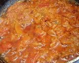 A picture of step 7 of Paneer Chaman.