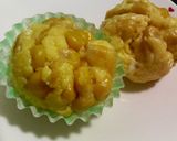 A picture of step 7 of For Bentos: Corn and Cheese Egg Chakin (Bundles).