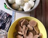 Foto langkah ke 1 dari resep Oseng Tauge Bakso Puyuh.