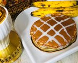 A picture of step 7 of Banana pancakes.