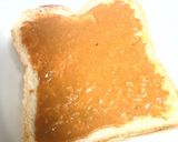 A picture of step 3 of Kinako Mochi Toast.