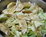 Foto del paso 6 de la receta: Col con alcachofas