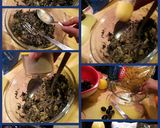 A picture of step 1 of AMIEs Pasta with OLIVEs.