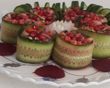 A picture of step 4 of Cucumber salad.