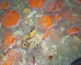 Foto langkah ke 4 dari resep Sup Sayur Telur Orak-arik, Simpel dan Sehat.