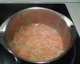 A picture of step 3 of Red Lentil Soup.