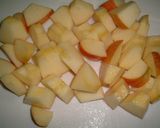 A picture of step 2 of Easy Yogurt Apple Cake.