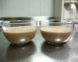 A picture of step 5 of Cold Dessert Chocolate Bavarois.