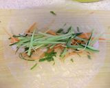 A picture of step 3 of Fresh Spring Rolls with Shrimp.