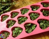 A picture of step 8 of Preserving and Keeping Fresh Herbs.