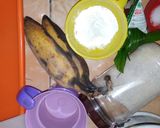 Foto langkah ke 1 dari resep Bubur Mutiara Pisang.