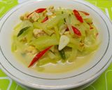 Foto langkah ke 6 dari resep Tumis labu siam tempe.