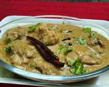 A picture of step 2 of Shahi Chicken Rezala.