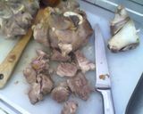 Foto del paso 4 de la receta: Delicioso espinazo de cerdo en salsa de vino tinto