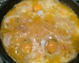 Foto del paso 4 de la receta Sopa de merluza con huevos