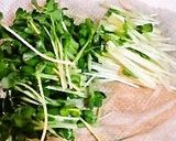 A picture of step 3 of Asian Pear and Daikon Radish Sprout Salad.