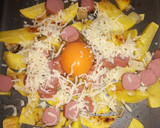 Foto del paso 5 de la receta: Patatas con huevo al horno