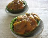 A picture of step 6 of Avocado and Hijiki Seaweed Grill with Sweet Miso.