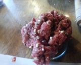 Une image de l'étape 3 de Boulettes de boeuf au poivre.