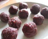 A picture of step 2 of Spiral Anpan Made with a Bread Machine.