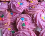 A picture of step 6 of Purple Sweet Potato Spritz Cookies.