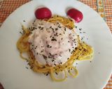 Foto del paso 12 de la receta: Espaguetis con bacon y bechamel a tu gusto