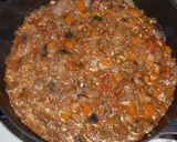 A picture of step 6 of Meat Sauce (Bolognese) with Plenty of Vegetables.