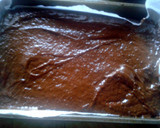 A picture of step 9 of Fudgy Chocolate Cake with Salted Caramel & Maple Bacon.