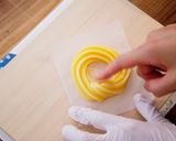 A picture of step 8 of How To Make CRULLERS (Homemade Choux Pastry Donuts, Deep Fried Donuts).