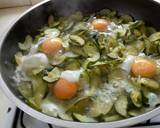 Green Zuchini with eggs *Vegetarian recipe step 3 photo