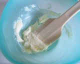 A picture of step 1 of One Bowl Pancake Mix Apple Muffins.