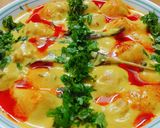 A picture of step 19 of Pakora Kadi.