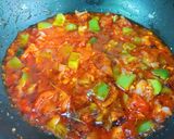 A picture of step 4 of Arrabbiata Macaroni Pasta.