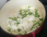 A picture of step 2 of Chastain's 3 Bean Chili.