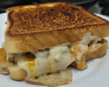 Foto del paso 7 de la receta: Sandwich🥯de carne🧅y queso🧀🥩🫑