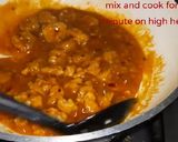 A picture of step 5 of Prawns manchurian.