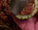 Une image de l'étape 4 de Courgettes farcies. Recette printanière à la djamicoo.