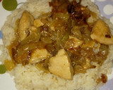 Foto del paso 6 de la receta: Pollo en salsa con cebolla y pimiento verde