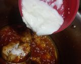 A picture of step 3 of Chicken with turnip.