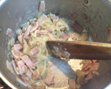 A picture of step 6 of Clam Chowder with Pasta.