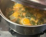 Foto del paso 12 de la receta Potaje vegetariano de garbanzos, con acelgas y huevos de codorniz