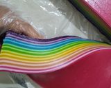 Foto langkah ke 6 dari resep Lapis pelangi.
