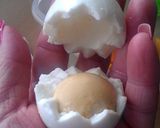 A picture of step 10 of Vickys Bento Box Eggs (I know lol).
