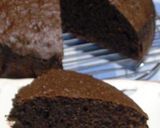 A picture of step 8 of Easy No-Oil Added Okara Chocolate Cake.