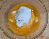 A picture of step 4 of Mango dahi vada shots.