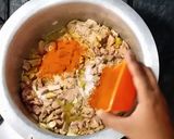 A picture of step 2 of Mutton Lehsunni Masala Boti.