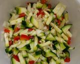 Foto del paso 2 de la receta: Revuelto de zapallitos en microondas 🥗
