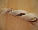 A picture of step 8 of Spiral Anpan Made with a Bread Machine.